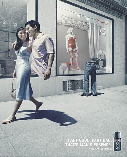 Bad advertising examples — Axe