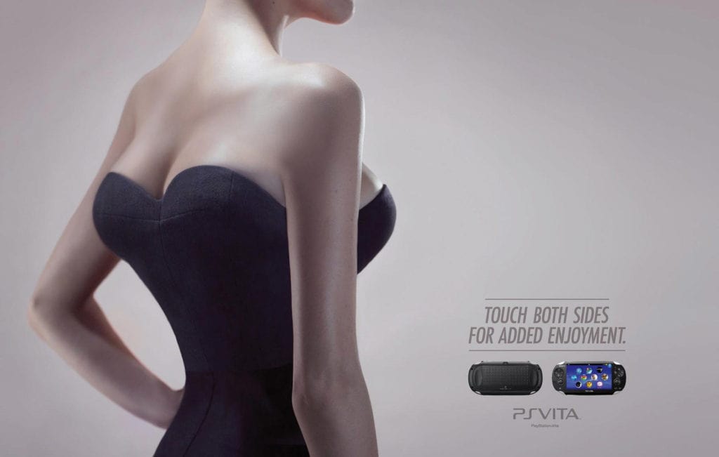 Bad advertising examples — PS vita