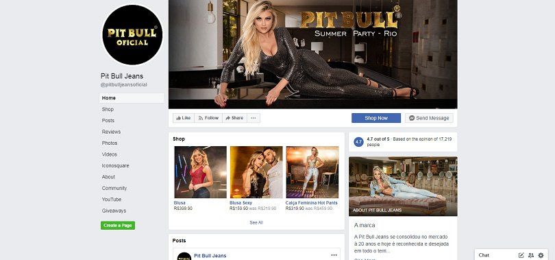 Best Facebook Pages — Pit Bull Jeans