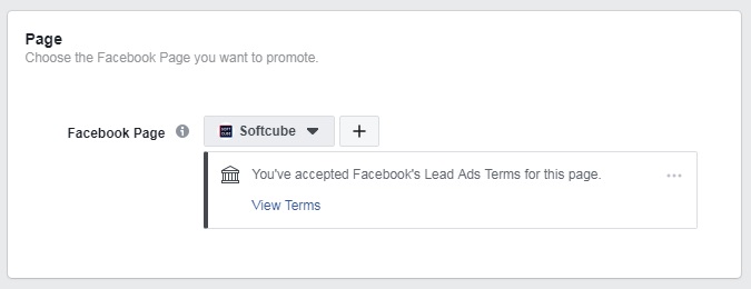 How to create Facebook lead generation ads — ad terms