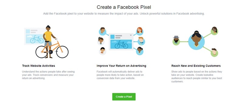 Dynamic product ads on Facebook - create a Pixel