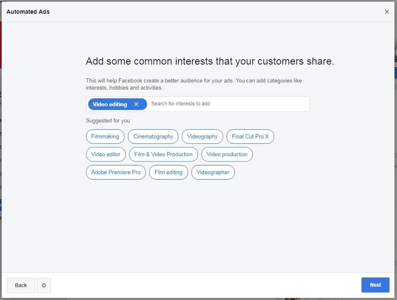 E-commerce Facebook ads stragegy — common interests