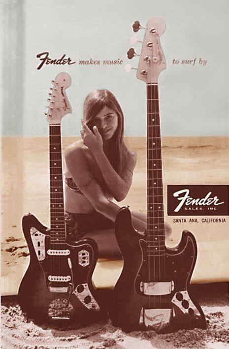 Emotional appeal advertising — Fender on the beach