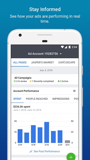 Facebook ad best practices — Ads Manager app