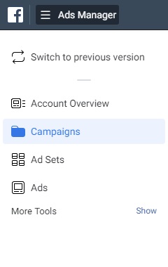 Facebook ad metrics — Ads Manager