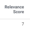 Facebook ad metrics — relevance score