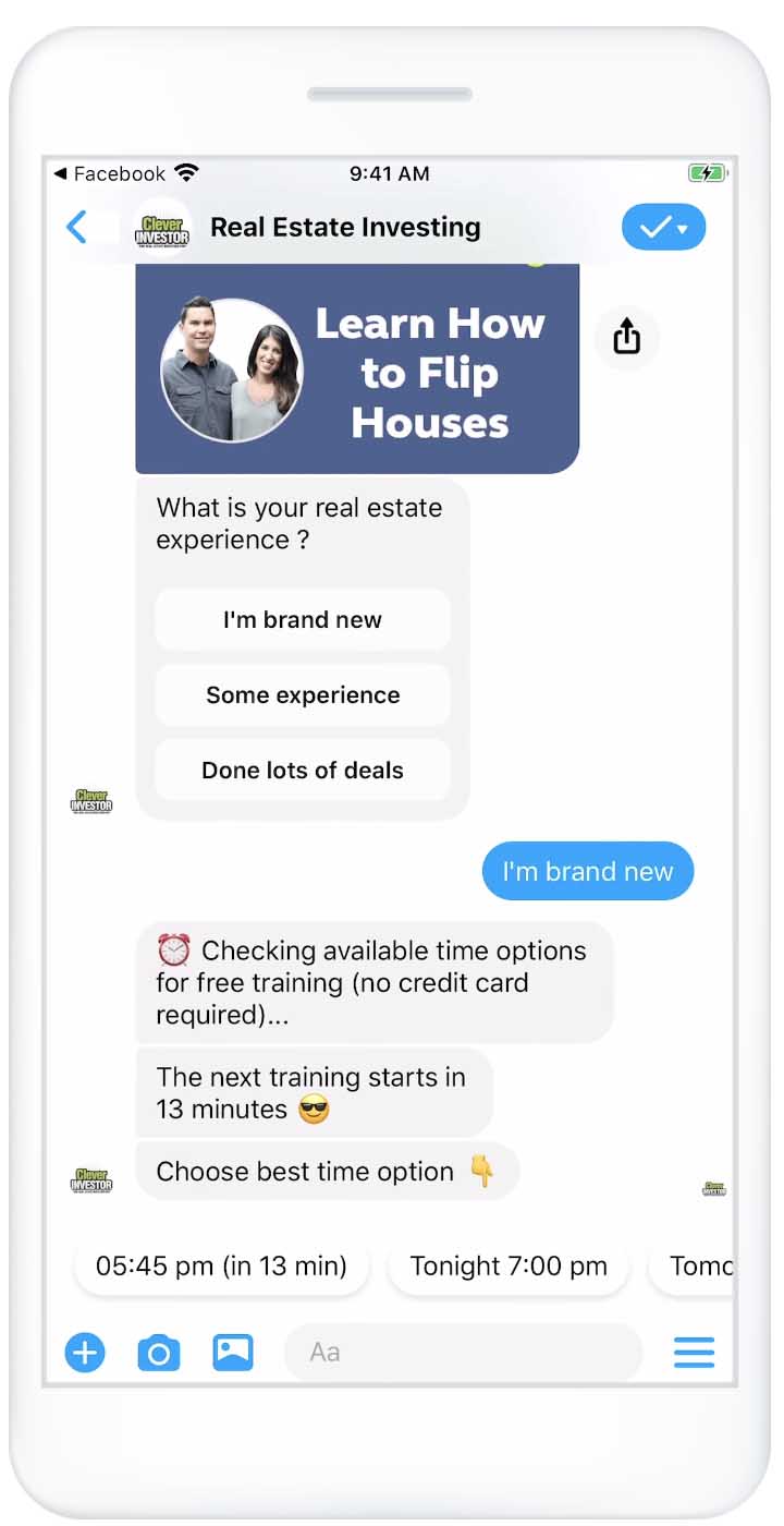 Facebook ads for Realtors — Clever Investor