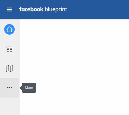 facebook blueprint certification - more button