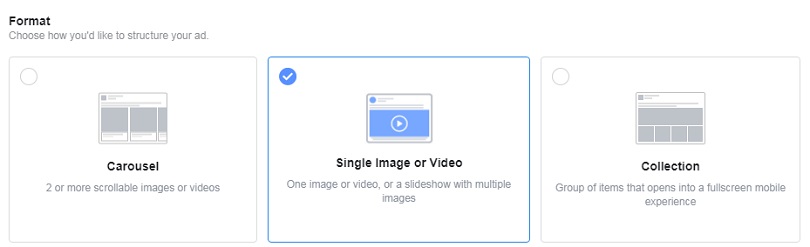 Facebook Instant Experience — ad formats