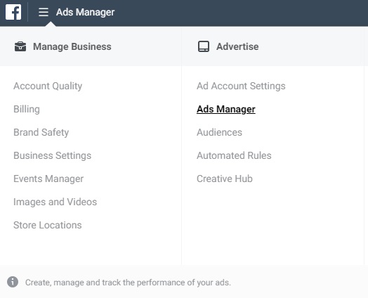 Facebook Instant Experience — Ads Manager