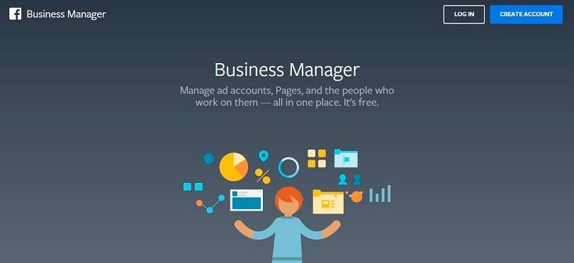 How to use Facebook Business Manager - home page