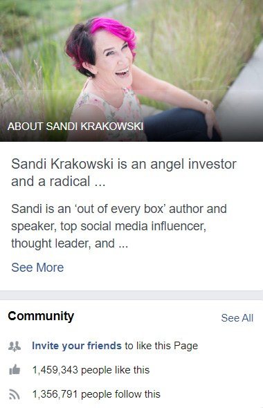 Promote a Facebook Page — Sandi Krakowski