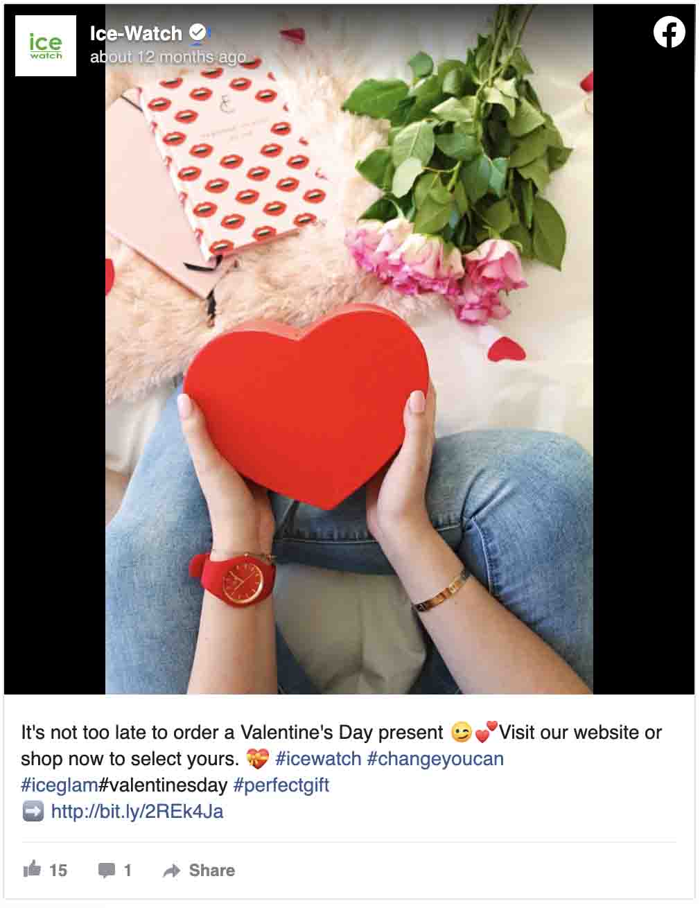 Valentine's Day ads — Ice-Watch