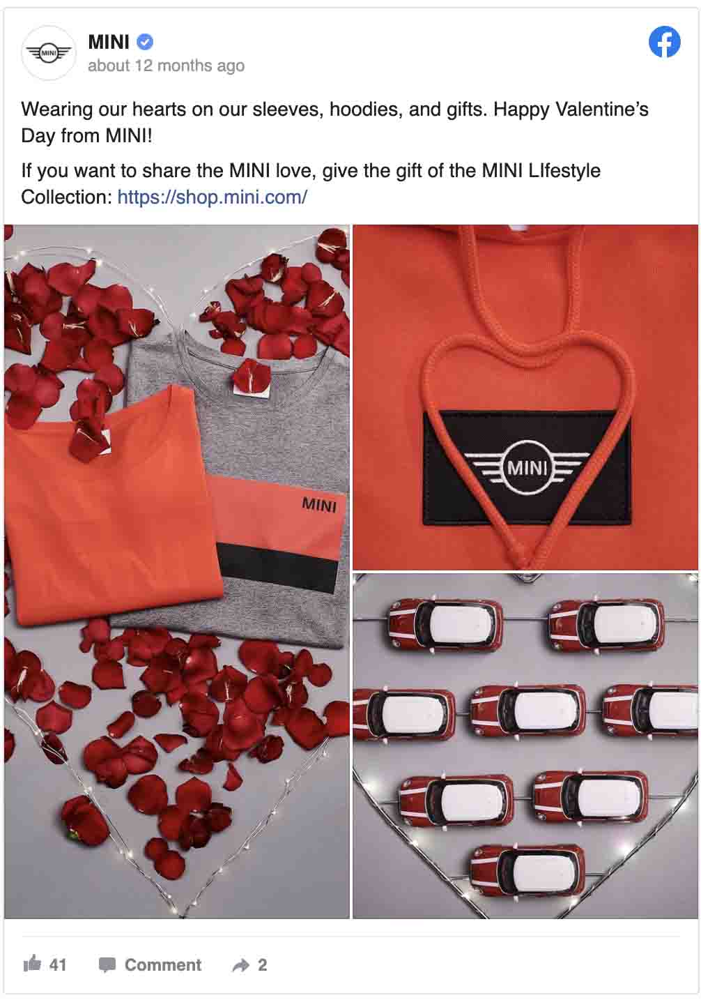 Valentine's Day ads — MINI