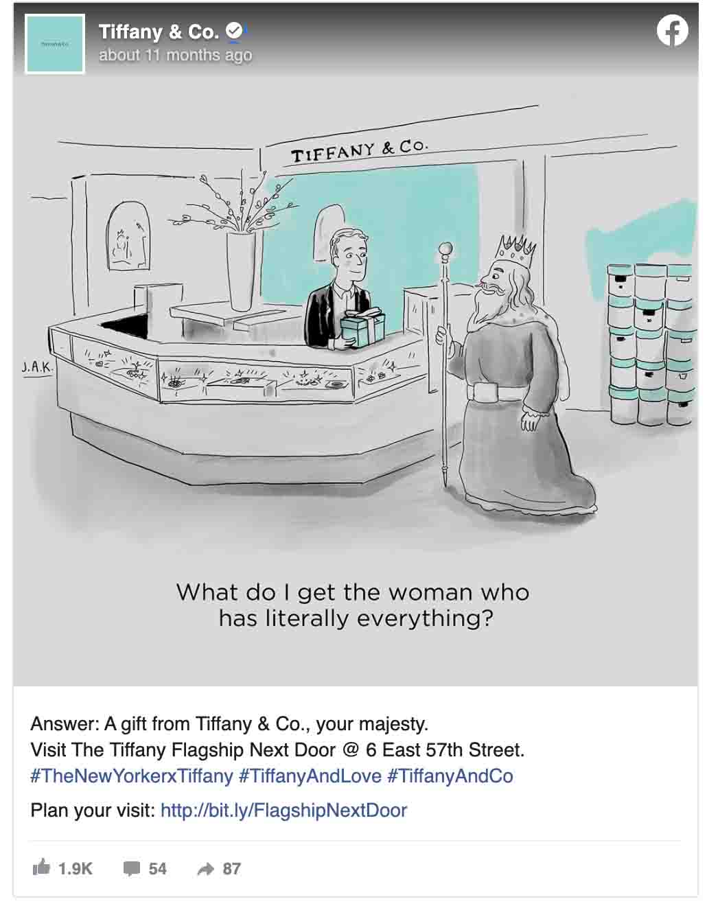 Valentine's Day ads — Tiffany & Co